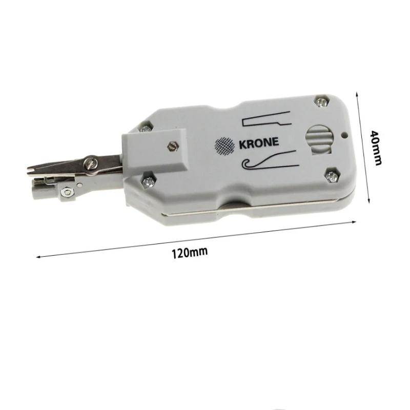 1 шт. Инструмент для заделки KRONE с сенсором для сети Ethernet LAN Cat5 RJ45 Телекоммуникационный телефонный провод RJ11 Кабель Сетевой инструмент Высокое качество