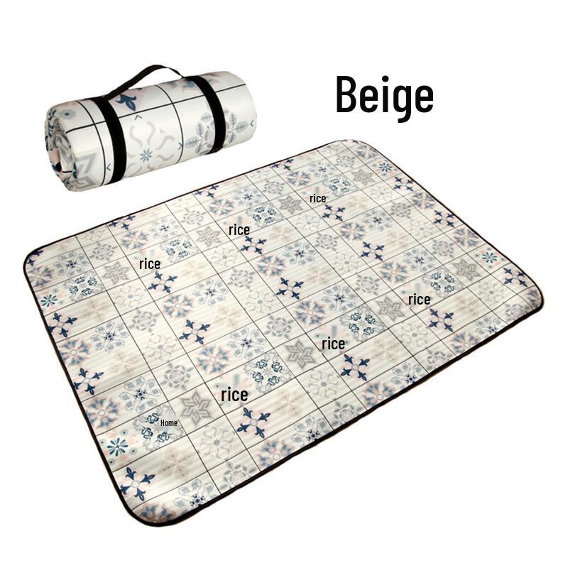 Портативный наружный коврик с шестиугольной плиткой