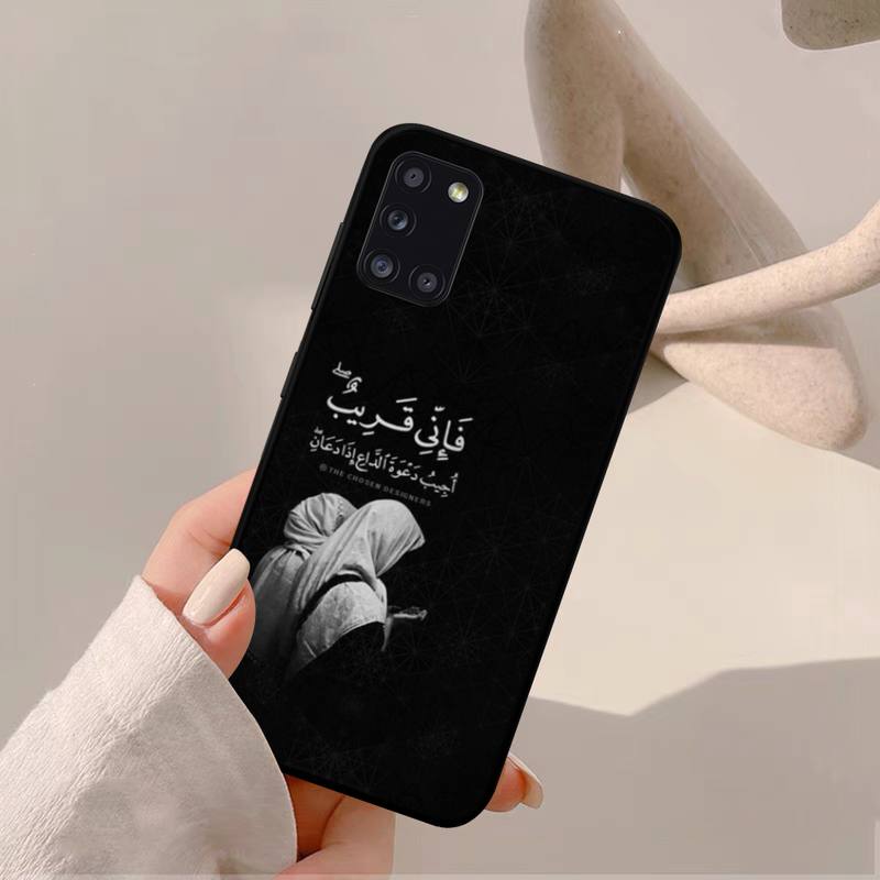 Quran Muslim Surah Ikhlas Islamic Phone Case for Samsung A 51 30s 71 21s 10 70 31 52 12 30 40 32 11 20e 20s 01 02s 72