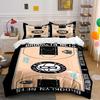 Brooklyn Nets Basketball Court Design Bedding Set (1 duvet cover, 2 pillowcases, duvet not included) sofas