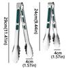 304 Stainless Steel Anti Slip Food Tongs Are Used For Clamping Bread Barbecue Grills Buffets And Kitchen Accessorie4