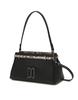 Daks Womens Accessories [New Dd Amber] Black Python Color Block Leather Shoulder Bag Dcba4F081Bk