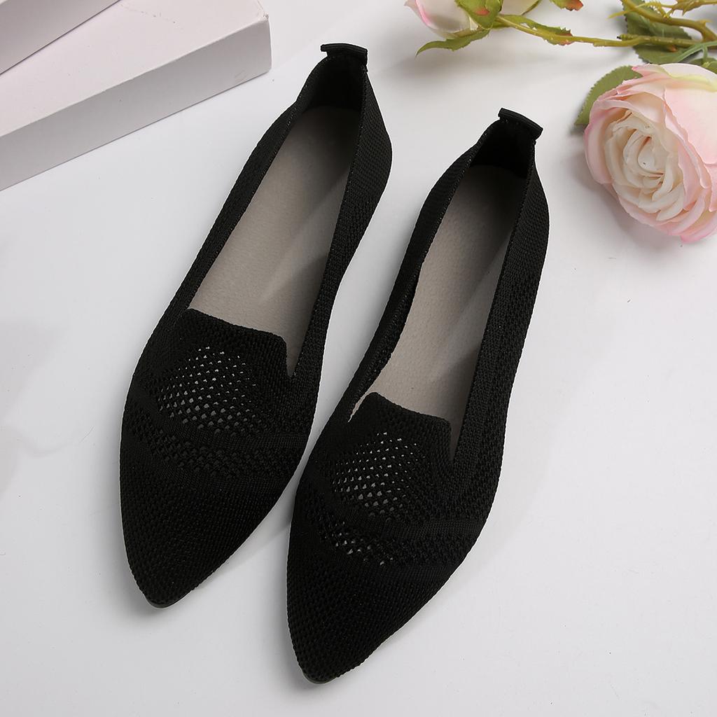 Женские туфли на плоской подошве 2024 года, новые весенне-осенние прогулочные туфли с острым верхом, удобные туфли в стиле Лолита, кроссовки Zapatos De Mujer