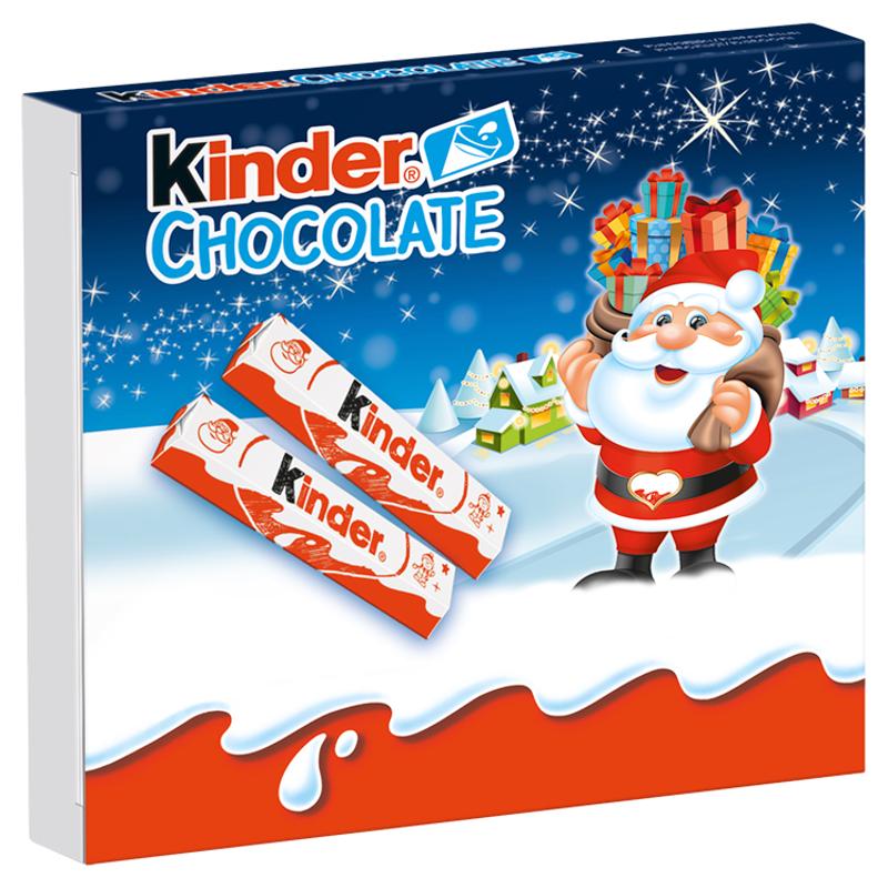 Kinder Chocolate Шоколадный батончик с молочной начинкой 50 г (4 шт)