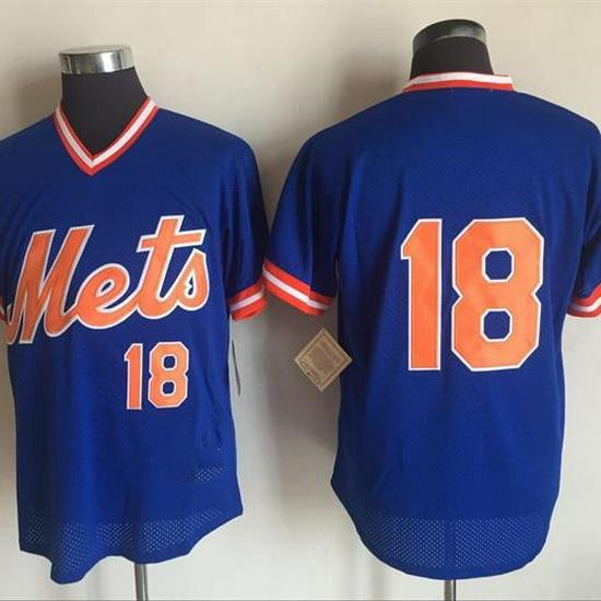 Ретро вышитая бейсбольная майка New York Mets