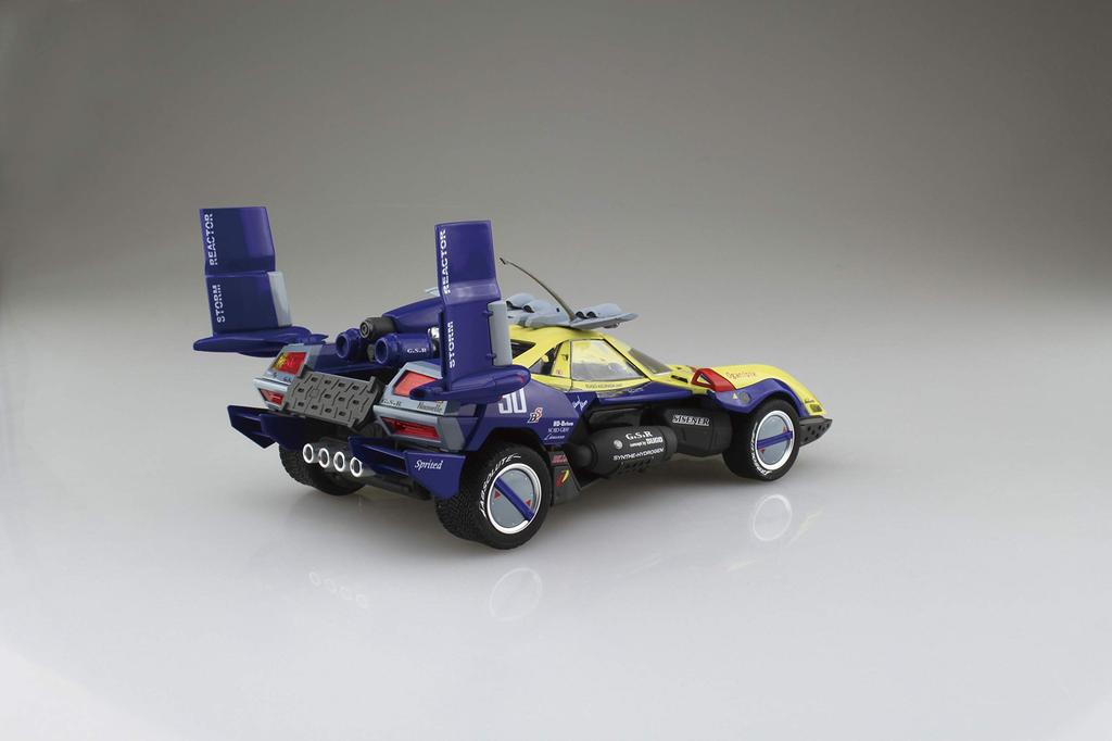 Aoshima Bunka Kyozai Cyber Formula 21 Суго Асурада Режим Ралли Масштабная Пластиковая Модель Нет. G.S.X 1/24