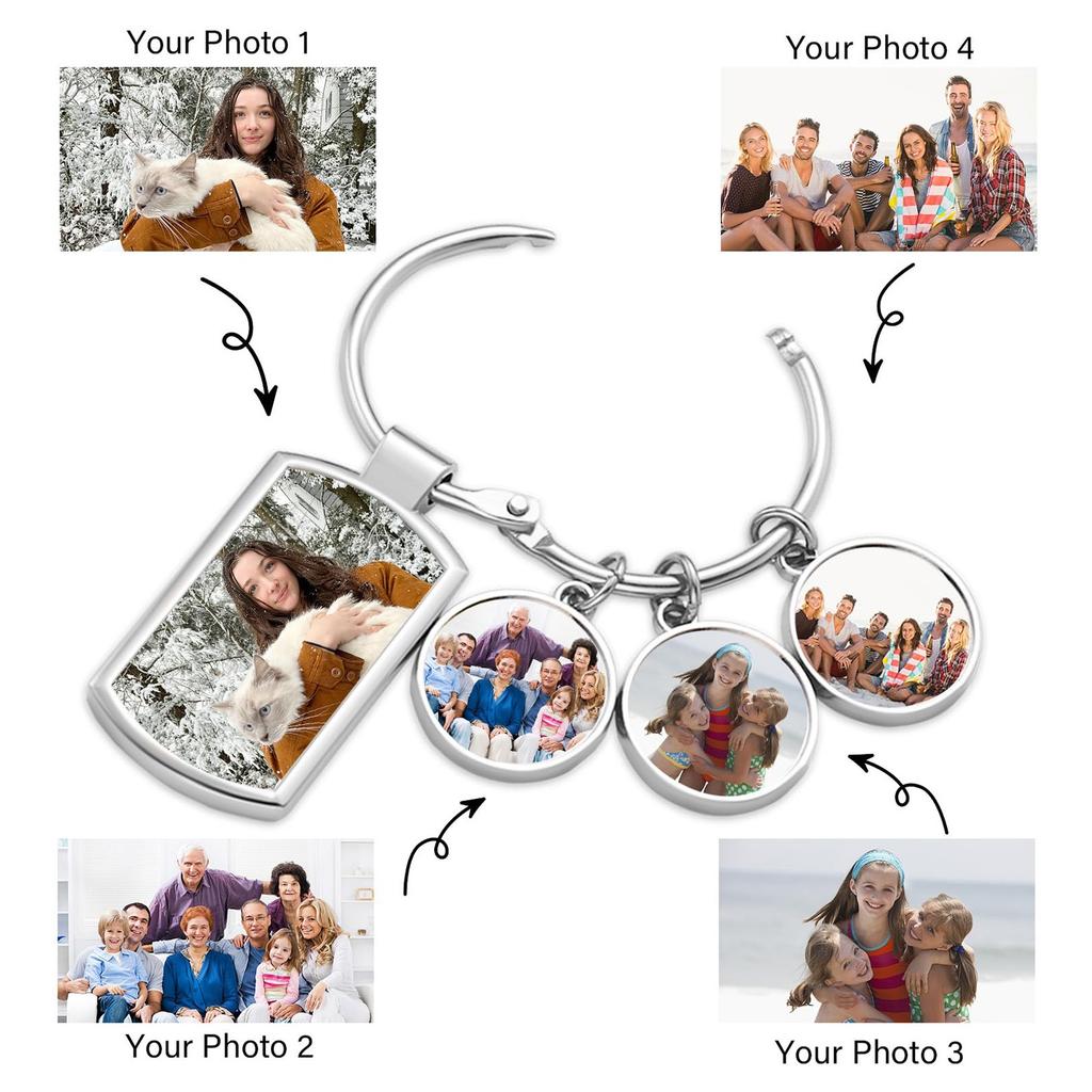 Металлический брелок из нержавеющей стали можно использовать для выгравированных своими руками памятных аксессуаров для ключей