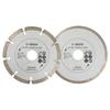 Diamond Blades for Tiles and Building Materials - 2 Discs Ø 125mm