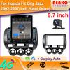 9,7-дюймовый вертикальный экран Tesla Android для HONDA Fit JAZZ City RHD 2006 Мультимедийный проигрыватель Raido Carplay GPS-навигация