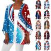 Women's Casual Fashion Printed Lightweight Mid-length Jacket Cardigan