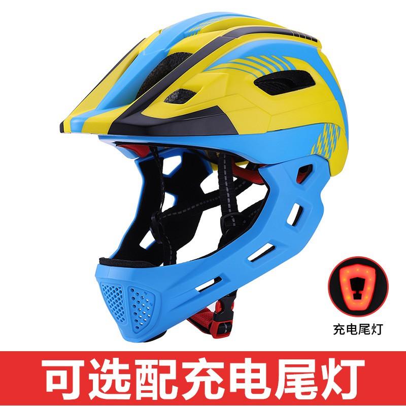 Kids Full Coverage Safety Helmet Skateboarding Roller Skating Balance Bike Cycling Protective Gear