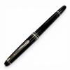 Great MONTBLANC Ballpoint pen Meisterstück Classic Platinum Line black mens Used
