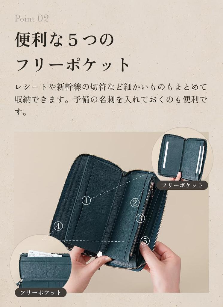 [LIB] Полностью открывающийся кошелек-портмоне на молнии, Водоотталкивающая натуральная кожа, Унисекс, Большая вместимость, 21 карман, Вертикальные слоты для карт,