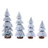 Desktop Mini Christmas Tree Reusable Good Detail Christmas Tree Top Decoration New Year Party Ambiance Prop Tree Topper Artificial Xmas Tree Ornament