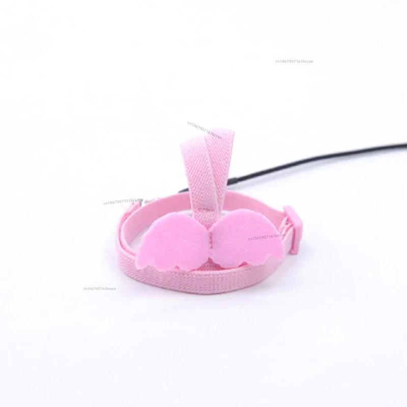 Длинный тросовый поводок для птиц, поводок для дрессировки против укусов, поводок для летающих птиц, декоративный маленький жилет для попугаев, веревка