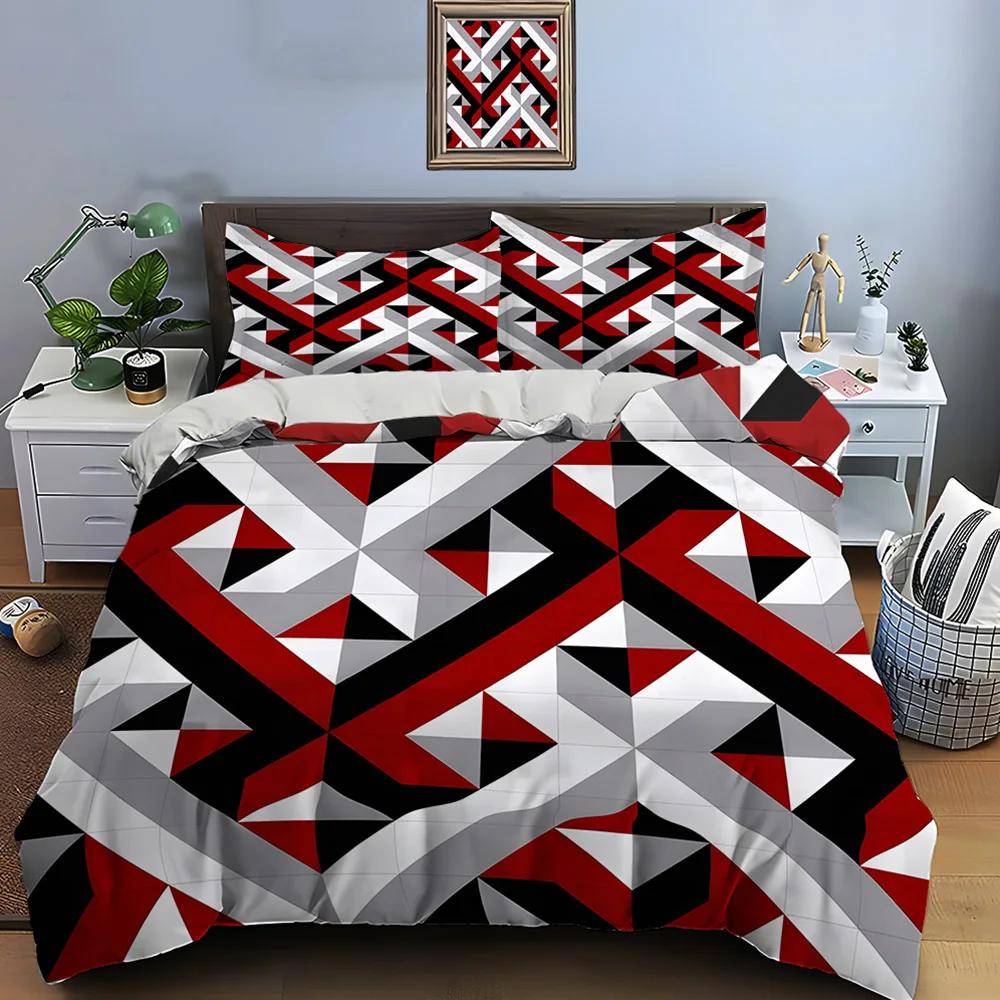 Comforter Geometric Designs Patterns Bedding Set 1 2 S Adult And Children Bedding Set Luxury Gifts