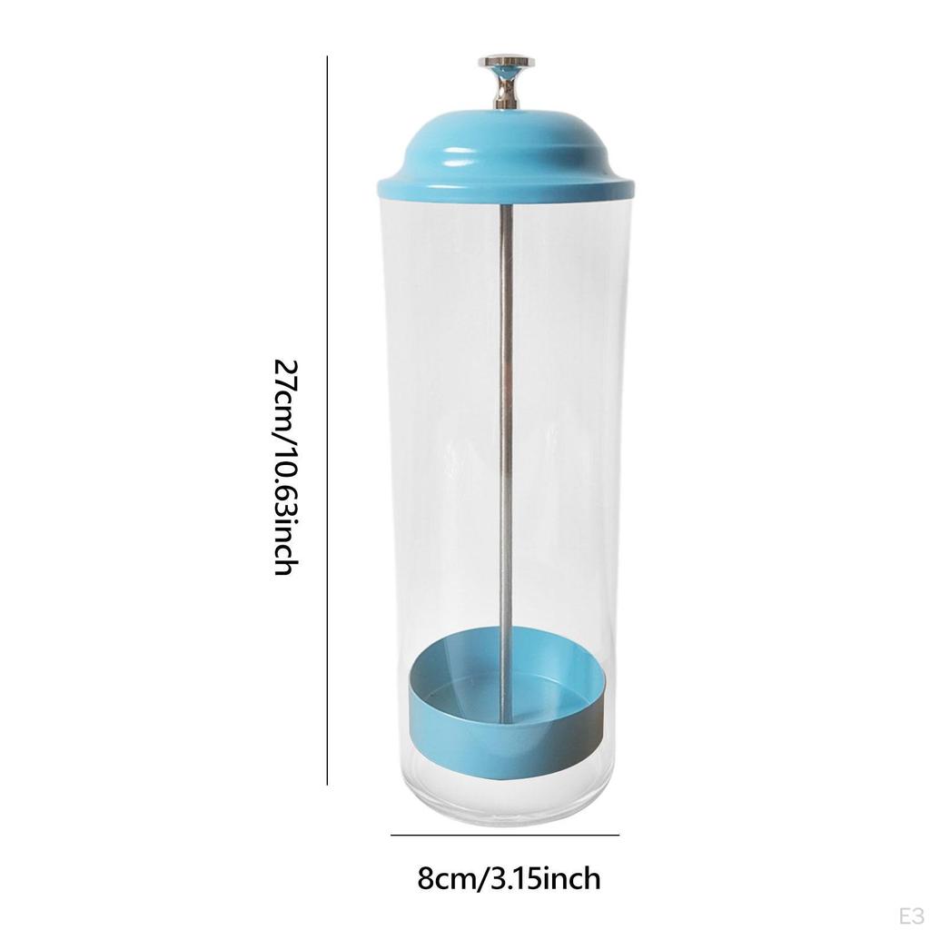 Диспенсер для трубочек, емкость для питья, легкий держатель с крышкой для