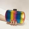 Радужная сумка для женщин, роскошная летняя вечерняя сумочка, дизайнерский клатч-слинг, сумки кросс-боди, тренд 2026, уникальный высококачественный кошелек
