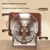 Stainless Steel Chopping Board & Pot Lid Rack