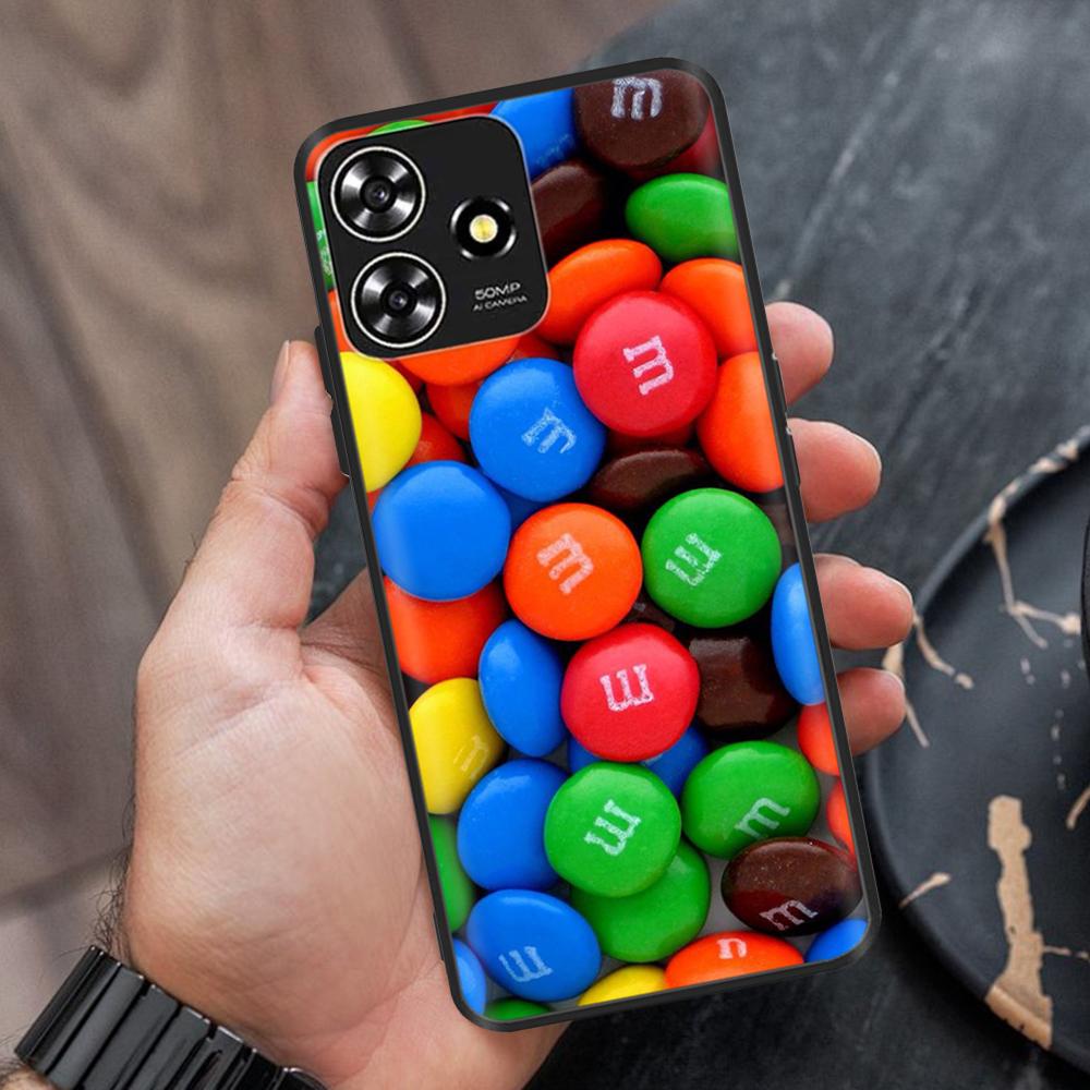 For ZTE Blade A73 Case Soft Black Silicone Bumper Phone Cover Funda For ZTE Blade A73 5G Cases For ZTE Blade A73 4G Fundas Coque