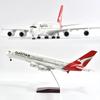 46cm 1/160 Scale Diecast Resin A380 Air Bus Passenger Aircraft Australia Airplane Model Offices Accessories Airways With Cabin