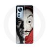 Чехол для Xiaomi Mi 12/12X Berlin La casa de papel Berlin Mask Split