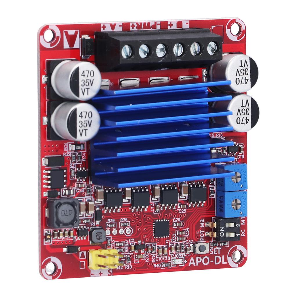 Motor Drive Board DualChannel ESC Control Module Electronic Accessory DC 724V APODL
