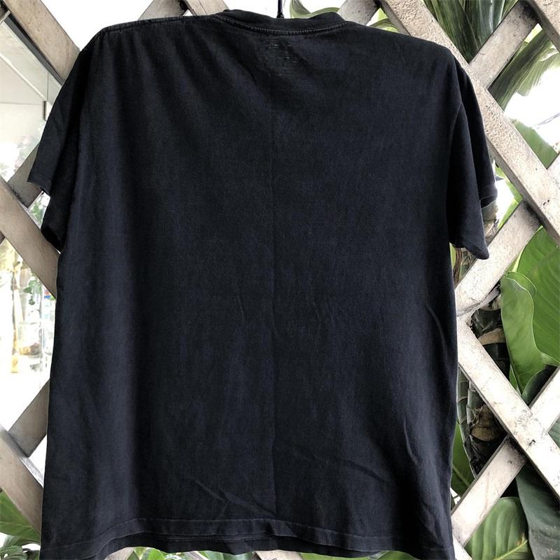 Группа Soundgarden Уличный вайб Американский тренд Плечо Короткий рукав Мужская и женская футболка в стиле ленивый ветер Уличная одежда Харадзюку