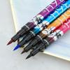 4 Color Liquid Eyeliner Pencil Black Brown Blue Purple Waterproof 36H Long-Lasting Eye Liner Pen Makeup
