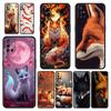 Чехол для телефона Красная Лиса для Oneplus 13R 13 12R 11 10T 10R Nord N100 N200 N10 10 9 9R 9RT CE 3 2 Z Pro 5G Мягкий ТПУ Чехол Fundas Capas