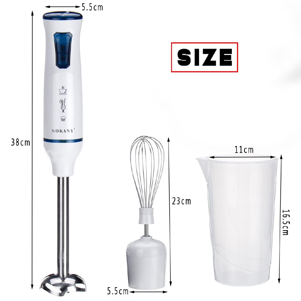 Электрические ручные блендеры 3 в 1, 1000 Вт, яичные блендеры, домашний кухонный миксер, мясорубка для детского питания, палочка