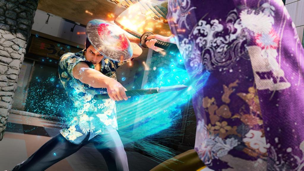 Yakuza Kiwami 3 Yakuza 3 Gaiden Dark Ties Покупка DLC Участник Касуга Включен Оригинальные Обои PS4 / [Бонус за раннюю покупку] "Цуппари Итибан" -