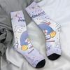 Чулки Sanrio Tuxedo Sam Penguin для женщин и мужчин, теплые мягкие модные носки для зимнего бега, спортивные нескользящие носки с рисунком, подарок