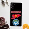 Чехол с флагом Кыргызстана для Samsung Galaxy S24 Ultra S20 S21 S22 S23 Plus S9 S10 S24 FE S25 Ultra Чехол Coque
