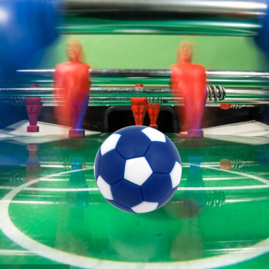 6 мячей для настольного футбола, привлекательные сменные разноцветные мини-мячи для настольного футбола для игры в помещении.