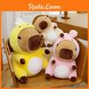 Plush Capybara Turn Toy Cute Cartoon Rabbit Girl Children Birthday Gift Doll
