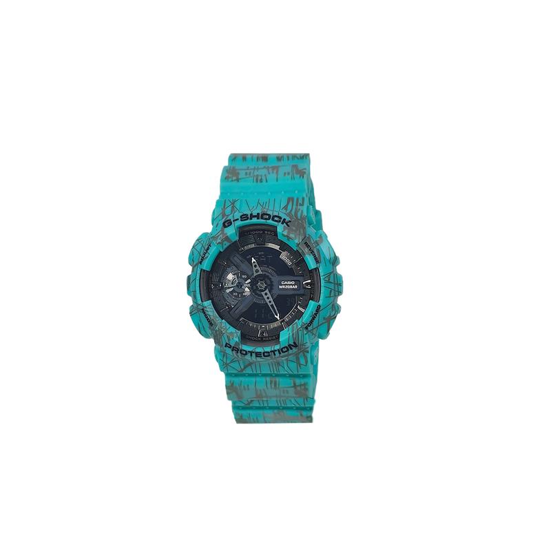 Casio Индивидуальные часы модифицированная серия камуфляж модный тренд водонепроницаемые GA110-1B модифицированные-экстремальные ядерные скрытая серия BaoLieWenQingBiaoDai