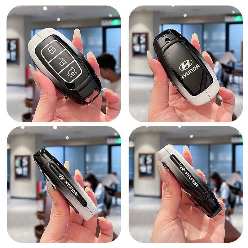 Key Cover for Hyundai ix35, Festa, Santa Fe, ix25, Elantra, Verna, Kona, Sonata