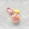 Charms Cartoon Key Chain Resin 3D Key Chain Personality Pink Pig Pendant  Decoration