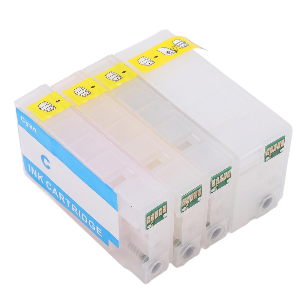 4Pcs Ink Cartridge Refill Replacement for 1100 1200 1300 1400 1500 1600 1900 Printers Parts