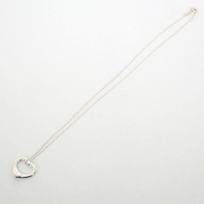 [Б/У] TIFFANY 925 Подвеска/Ожерелье Открытое Сердце/g523-14