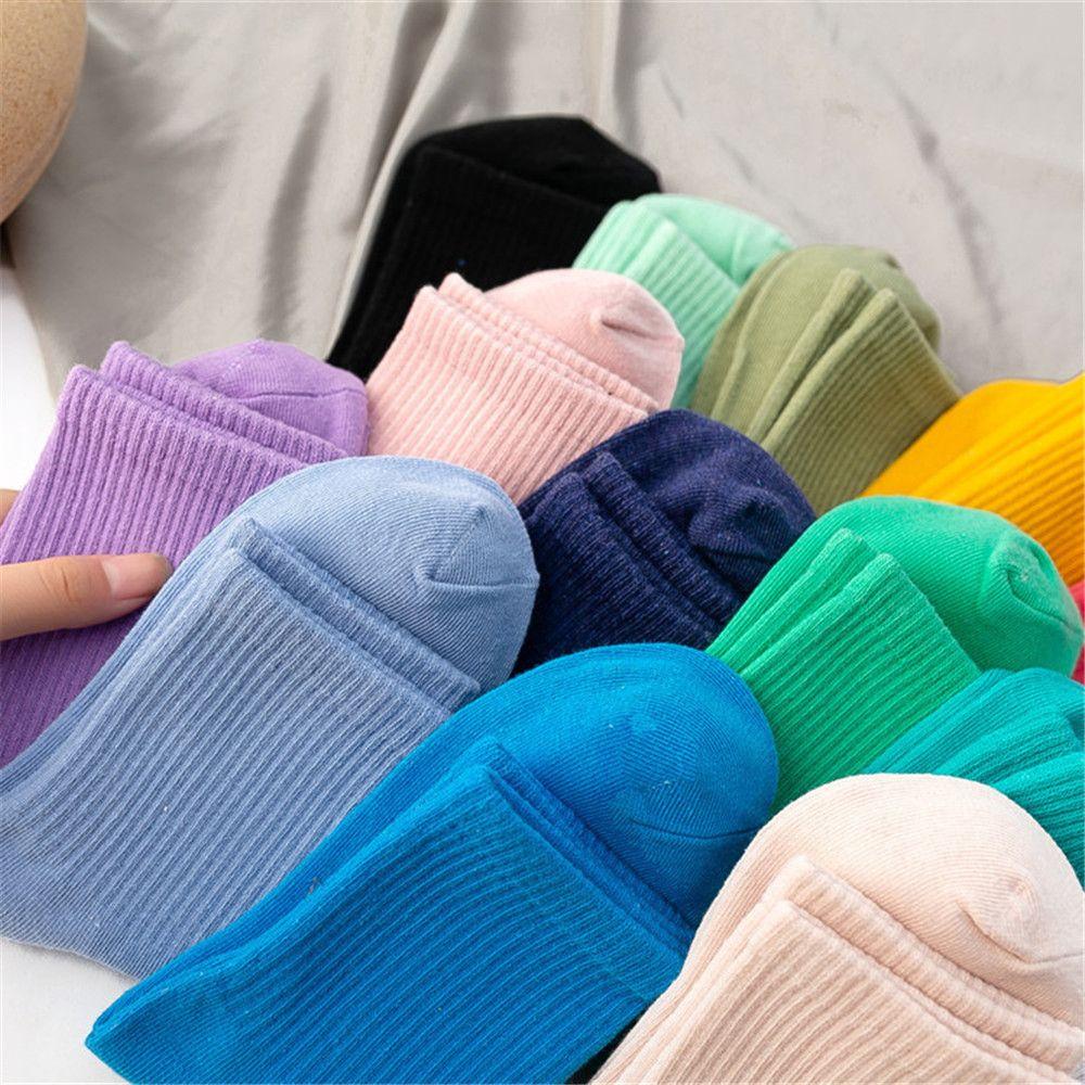 Christmas Gifts Women Comfortable Breathable Harajuku Sport Socks Skateboard Socks Cotton