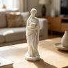 3D-печатная статуэтка богини из греческой мифологии, держащая книгу, скульптура для декора гостиной, домашнего стола, полки