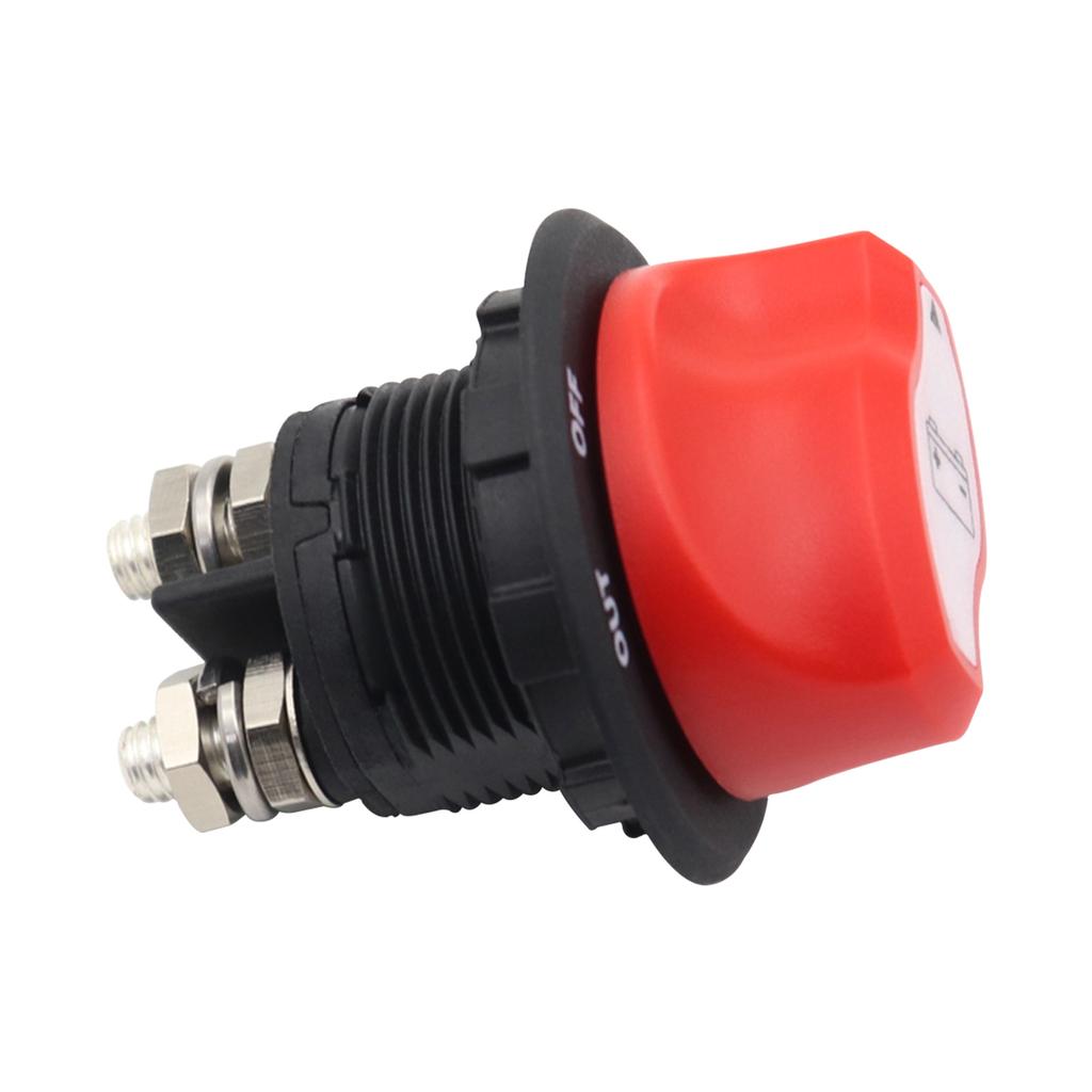 Battery Switch 12-48V Waterproof Heavy Duty Battery Power Master Switch Disconnect Isolator for Car Vehicle RVs