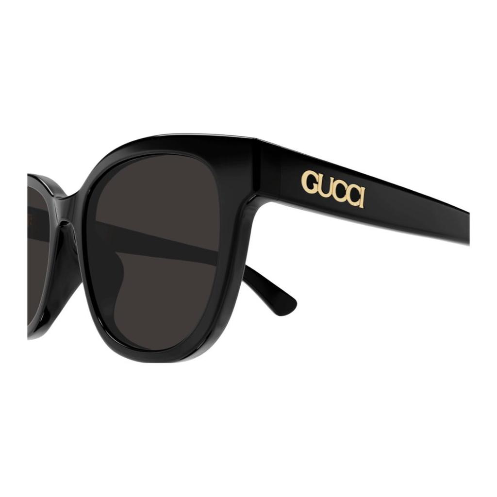 Gucci Original Design Acetate Round Sunglasses Men sunglasses Black GG1797SK-001