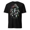 Hypnotic Mushroom T Shirt Psychedelic Eye Glitch Trippy Vintage Washed Fashion Soft Graphic Top For Everyday Wear Stylish