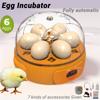 Инкубатор для яиц Автоматический инкубатор с двумя светодиодными дисплеями температуры и влажности