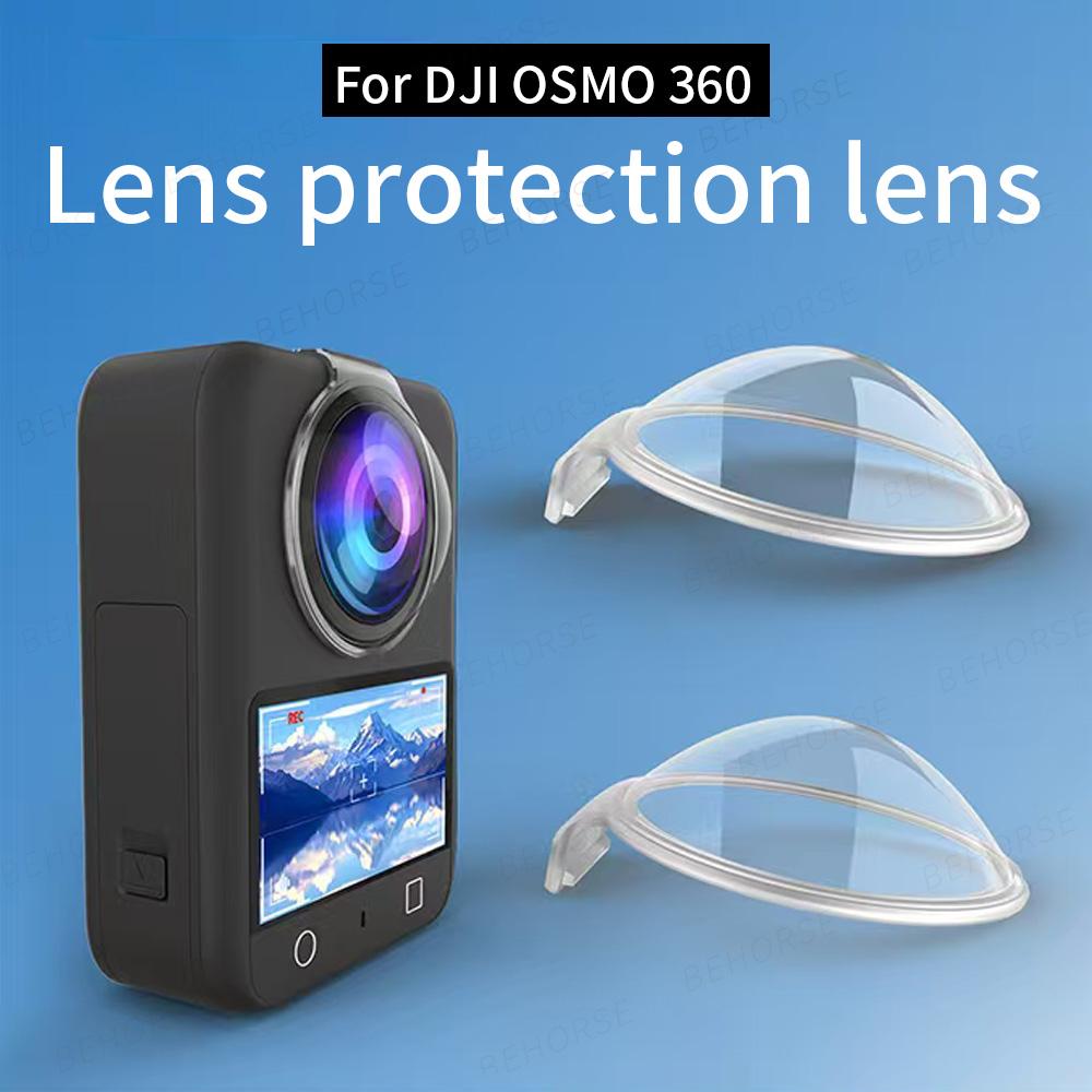 Lens Guards Osmo 360 Lens Protector Cover Anti-Scratch Optical Coated HD Upgrad Lens Cover For DJI Osmo 360 Camera Accessories
