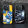 ЧЕХОЛ ДЛЯ ТЕЛЕФОНА ANIME F-FAIRY TAIL Для IPhone 16 17 15 14 12 13 Pro Max Черный Цвет Ударопрочный Чехол
