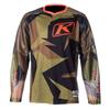 Mens Long Sleeve Mountain Bike Cycling Jersey Quick Dry Performance Top Off-Road Trail Riding